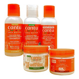 Kit Cantu Cabello Rizado Travel Size 5pz