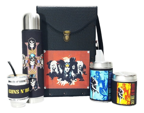 Set Matero Equipo Kit De Mate Guns N´ Roses M2, Pb, Marbry