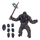 Boneca King Kong Gorilla Articulada-15 Cm