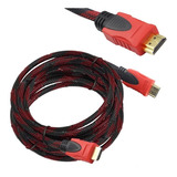 Cable Hdmi Uso Rudo Full Hd Pantalla Laptop Pc Xbox Ps4 3m