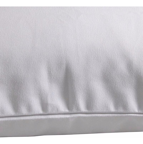 Pack 4 Fundas Almohada 50x90 Cm Blanco Homy Poliester