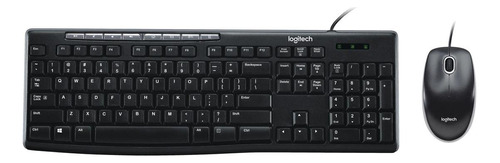 Combo De Teclado Y Mouse Logitech Mk200 Español Original