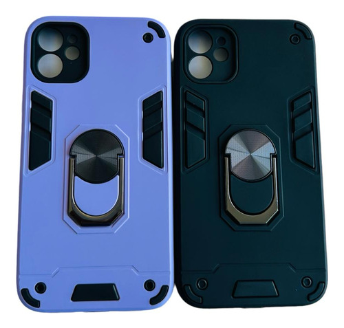 Carcasa Para iPhone 11 Normal Anti Golpes Anillo Colores