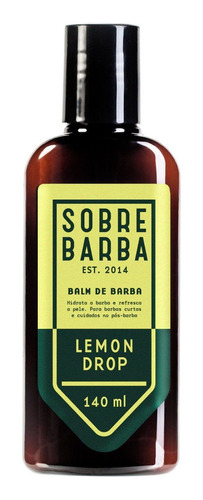 Balm De Barba Lemon Drop 140ml - Sobrebarba