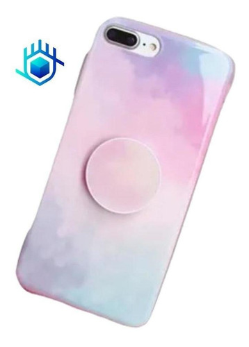 Funda Para iPhone Galaxia Arcoiris Universo Espacio Mujer