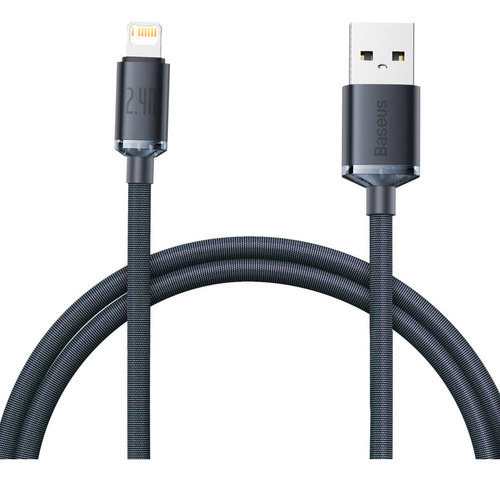 Cable Usb Para iPhone Baseus 1 Metro Carga Rapida 2.4 A