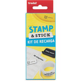 Recarga Para Tu Sello Etiqueta Ropa Y Articulos Stamp Stick Color De La Tinta Negro Color Del Exterior Negro