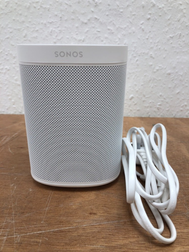 Caixa De Som Sonos One Sl Wireless Branco Perfeito Como Novo