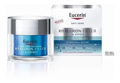 Crema Ultra Ligera | Hidratante Y Reparadora | Eucerin 50 Ml