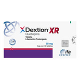 Dextion Xr Liberación Prolongada 50 Mg 30 Tabs (quetiapina)