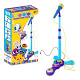 Brinquedo Microfone Com Pedestal Bolofofos F0116-1 - Fun