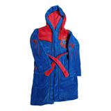 Disney Store Spiderman Bata Baño Polar Supersoft Microf T5 