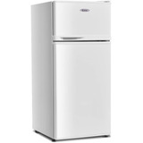 Refrigerador De 2 Puertas 3.4ft3 Color Blanco Marca Costway