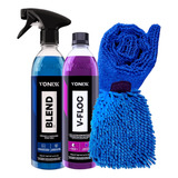 Carnauba Blend Spray Vonixx + V-floc 500ml + Luva Microfibra