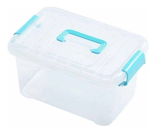 Caja Organizadora De 5.6 Litros Transparente 25x17.5x13 Cm