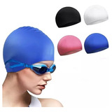 Pack 12 Gorro Natación Lycra Estándar Colores Solido