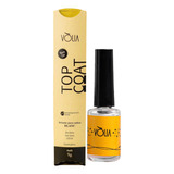 Top Coat Blanc Branco Volia 9g Refil Sachê + Frasco Vidro