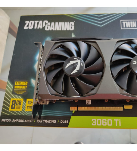 Placa De Vídeo Nvidia Zotac Geforce Rtx 30 Rtx 3060 Ti 8gb