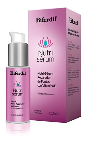 Biferdil Nutri Sérum Reparador Con Vitamina E 2un X 30g