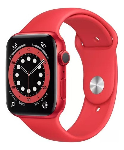 Apple Watch  Series 6 Gps Caixa Alumínio (product)red 44 Mm