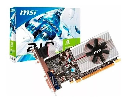 Tarjeta De Video Msi Geforce 210 1gb Ddr3 Hdmi Dvi Nvidia