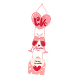 Cartel De Porche De San Valentín, Decoración De Feliz Día