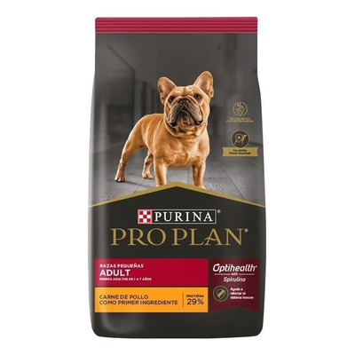 Alimento Pro Plan OptiHealth Raza Mediana para perro adulto de raza pequeña sabor pollo y arroz de 3 kg | Envío gratis