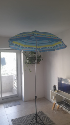 Sombrilla Para Patio  Cielo En Nylon Azul Bondi