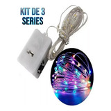 Kit De 3 Luces Led Inalambricas Basicas Decorativa Adornos 