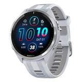 Smartwatch Garmin Forerunner 965 1.4 , Pulseira  Branca/cinza