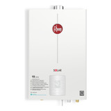 Calentador De Agua 10lt Gas Propano Tiro Forzado Dig Rheem Color Blanco Tipo De Gas Glp 120v