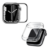 Estuche Case + Protector Pantalla Ceramico Para Apple Watch 