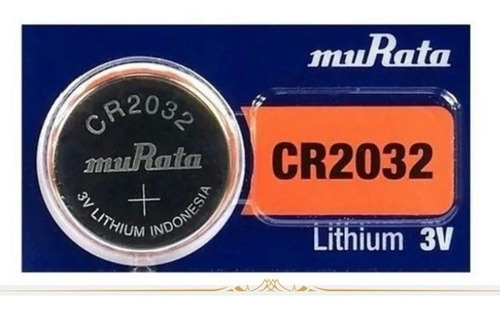 Cr2032 Bateria Pilha Murata(sony) Original Kit C 10 Unidades