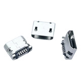 Conector Carga Power Caixa Som Micro Usb V8 2p- Kit 50 Unid