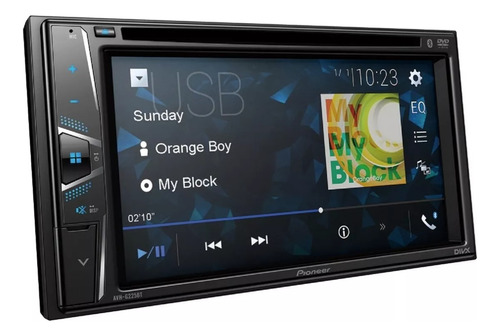 Radio Carro Pioneer Pantalla Tactil Dvd Bluetooth Avh-g225bt