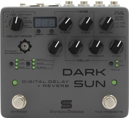 Pedal Delay Reverb Para Guitarra Seymour Duncan Dark Sun