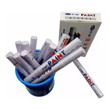 10 Plumon Pintura Letras Llantas Auto Moto Bici Colores