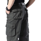 A Pantalones Cargo De Primavera Para Hombre Monos De Trabajo