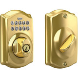 Schlage Be365 Cam 505 Camelot Cerrojo Con Teclado, Cerradura