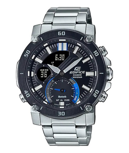 Reloj Casio Edifice Ecb-20db-1a Bluetooth Sumergible Acero