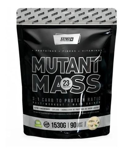Mutant Mass Star Nutrition 1,5 Kg Ganador De Masa Muscular