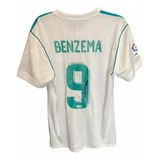 Jersey Autógrafo Karim Benzema Real Madrid Certificado