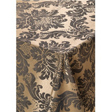 Toalha De Mesa Quadrada Em Tecido Jacquard 1,80m X 1,80m