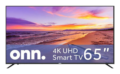 Smart Tv Onn. V-series 100012587 Dled Roku Os 4k 65 