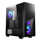 Gabinete Gamer Msi Mpg Sekira 100r 4x120mm Argb Mid Tower