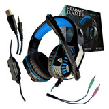 Headset Gamer Knup Kp-491 Hathor Pro Led Multiplataforma