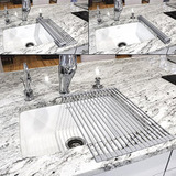 Sorbus Rollup Dish Dry Rack | Sobre El Fregadero Drying Mat