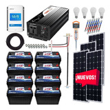 Kit Solar 4500 Watts Lth Inversor 1000w Onda Pura, Mppt
