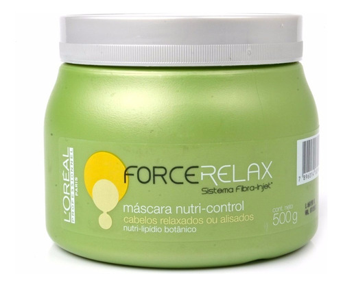 Loreal Profissional Máscara Nutri Control Force Relax 500g