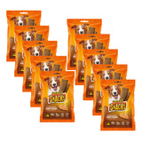 Petisco Special Dog Snacks Frango 60g 10 Unid Bifinho Cães